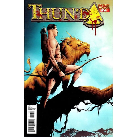 Thun'da #2 VF ; Dynamite Comic Book