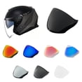 thumbnail image 1 of Thunder 3 Jet Helmet Visor for MT V19, Thunder 3 SV Jet Face Shield Tinted Lens Motorcycle Accessories, 1 of 6