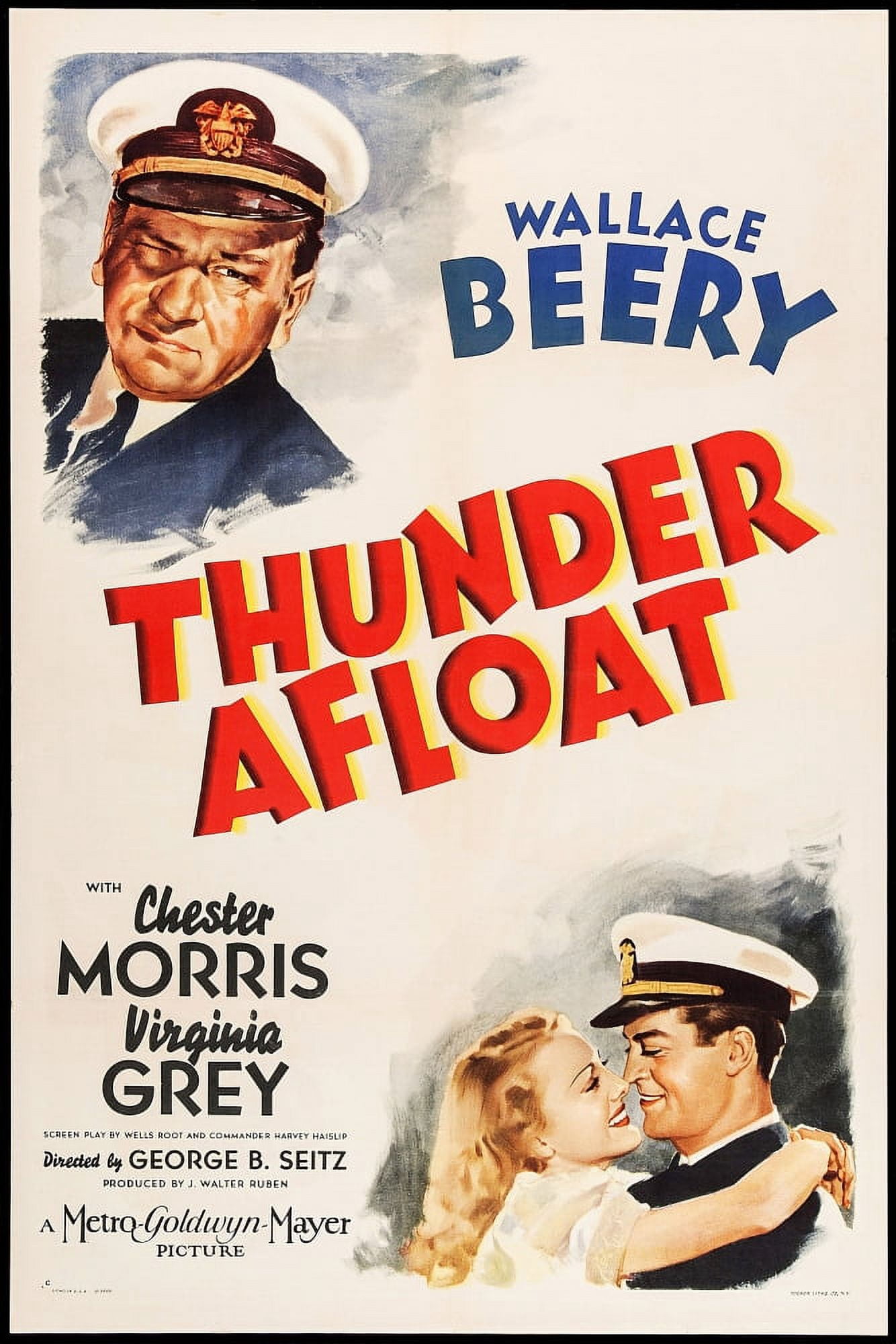 Thunder Afloat U Canvas Art - (11 x 17)