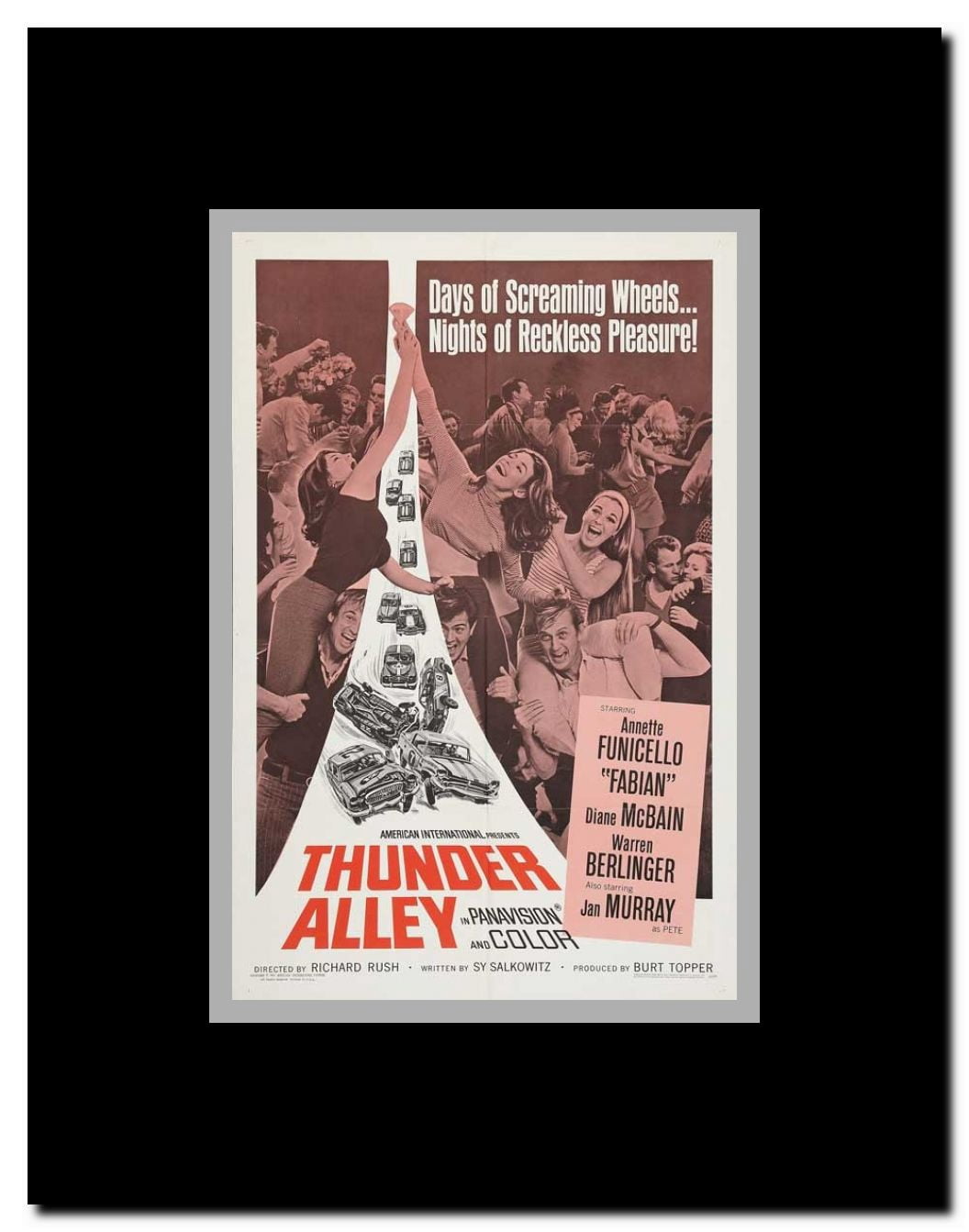 Thunder Alley Framed Movie Poster