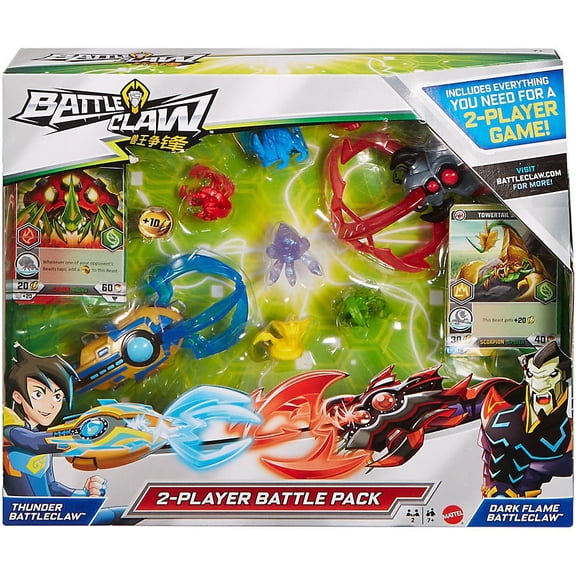 Thunder Battleclaw & Dark Flame Battleclaw 2-Player Battle Pack