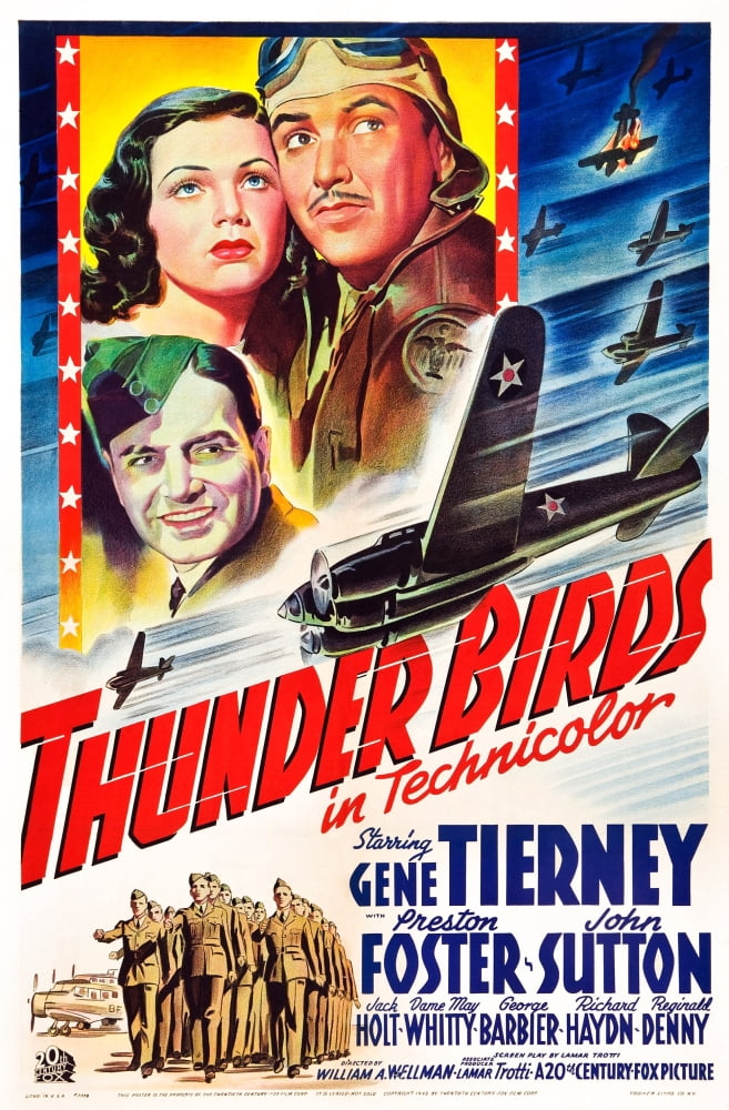 Thunder Birds U Canvas Art - (11 x 17)