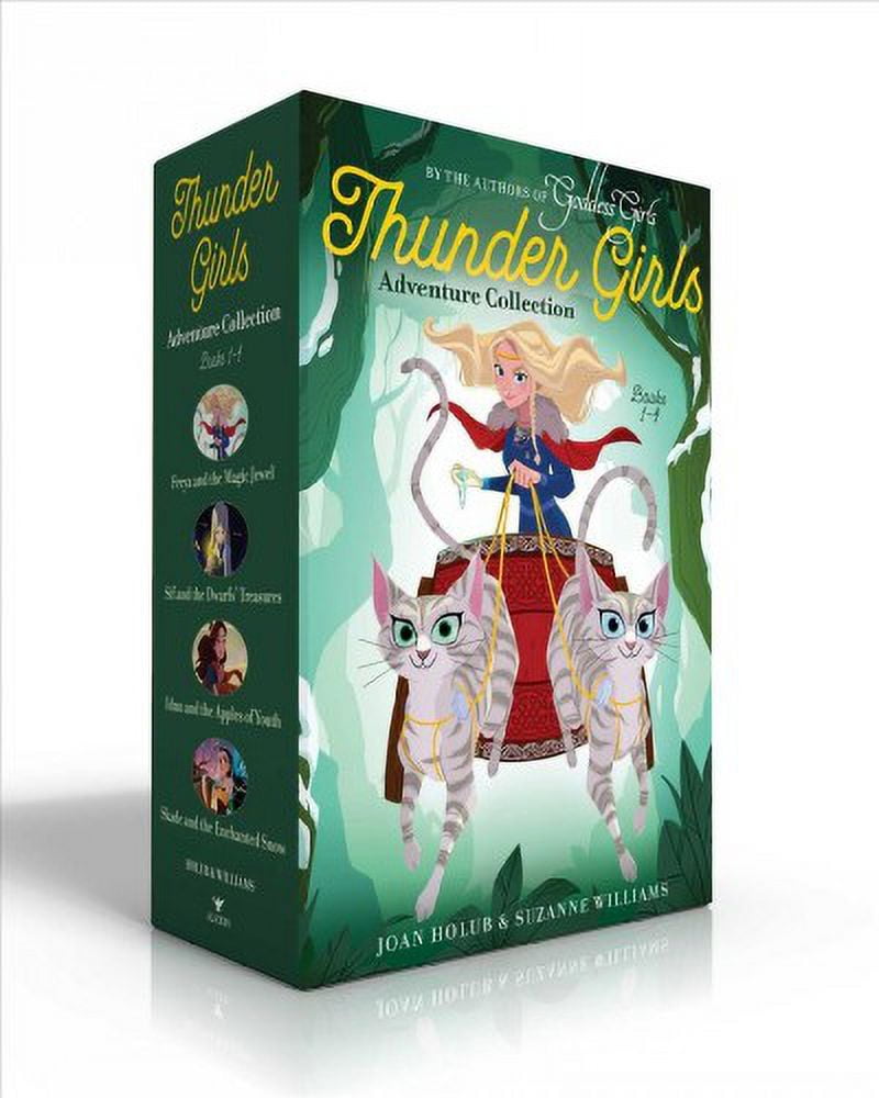 Thunder Girls: Thunder Girls Adventure Collection Books 1-4 (Boxed Set) : Freya and the Magic Jewel; Sif and the Dwarfs' Treasures;  Idun and the Apples of Youth; Skade and the Enchanted Snow (Paperback)