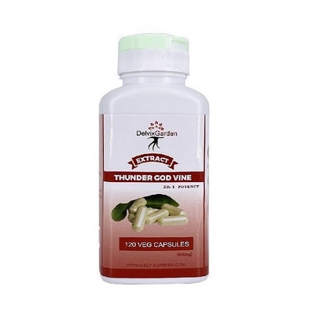 Thunder God Vine Root Supplement – 120 Capsules for Joint Health & Immune Support