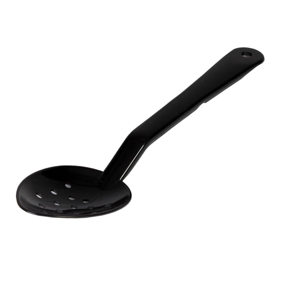 Thunder Group 11" SERVING SPOON, PERFORATED, BLACK 1 DOZEN