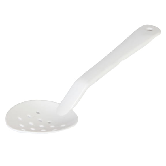 Thunder Group 11" SERVING SPOON, PERFORATED, WHITE 1 DOZEN