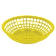 thumbnail image 1 of Thunder Group 8" ROUND BASKET, YELLOW 1 DOZEN, 1 of 1