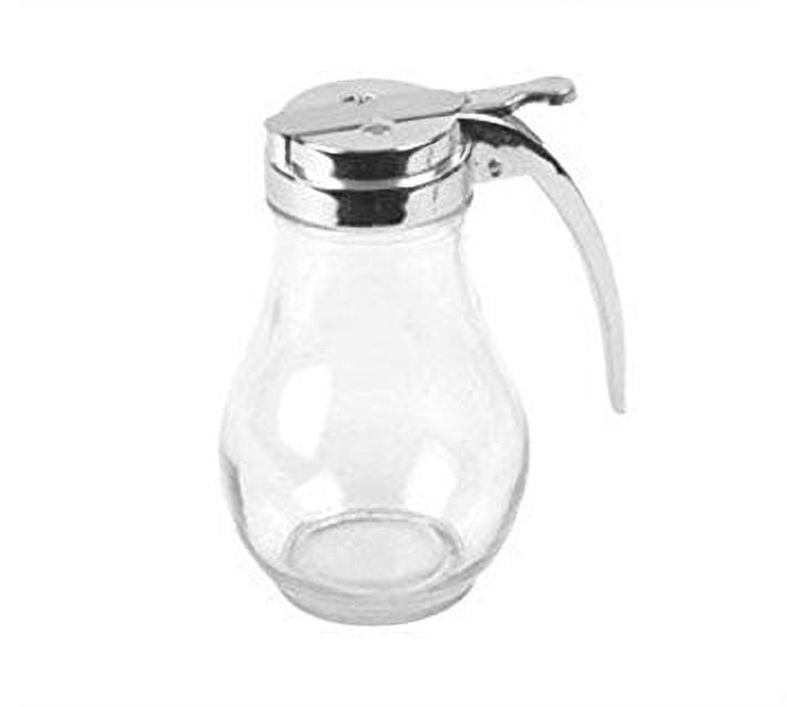 Thunder Group GLTWSY014 Syrup Dispenser with Cast Zinc Top, 14-Ounce, Pack of 2