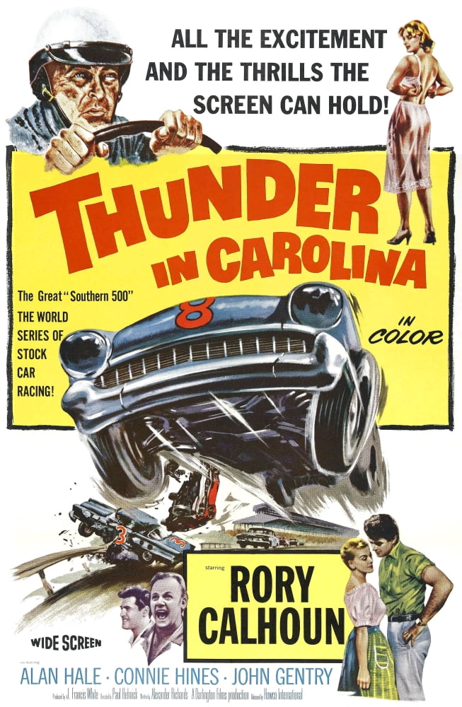 Thunder In Carolina Canvas Art - (11 x 17)