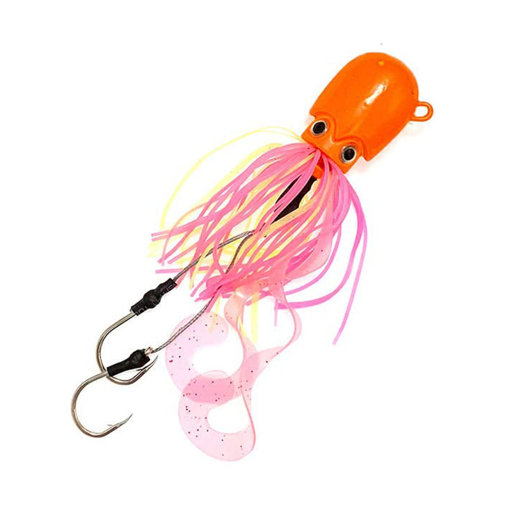 Thunder Jigging Jig 7oz-200g 6pcs Orange