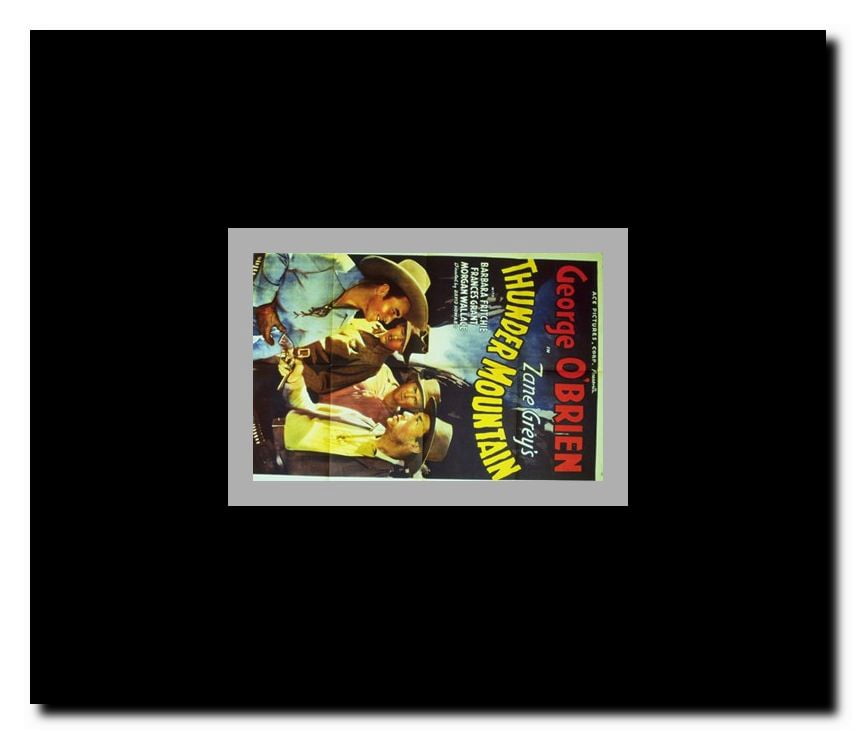 Thunder Mountain Framed Movie Poster