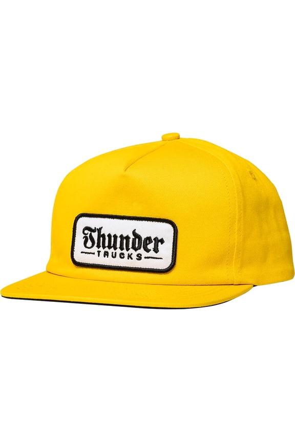 Script Patch Adjustable Hat Gold/Black