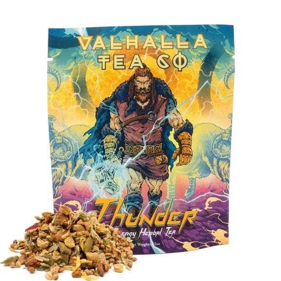 Thunder | Spicy  Fruity | Energy Herbal Tea | Non-Caffeinated