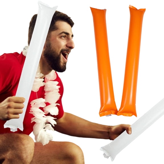 Thunder Sticks, Handheld Inflatable Clapper Noise Makers for Football Games, Sports Events, Celebrations, Pep Rallies & Parties