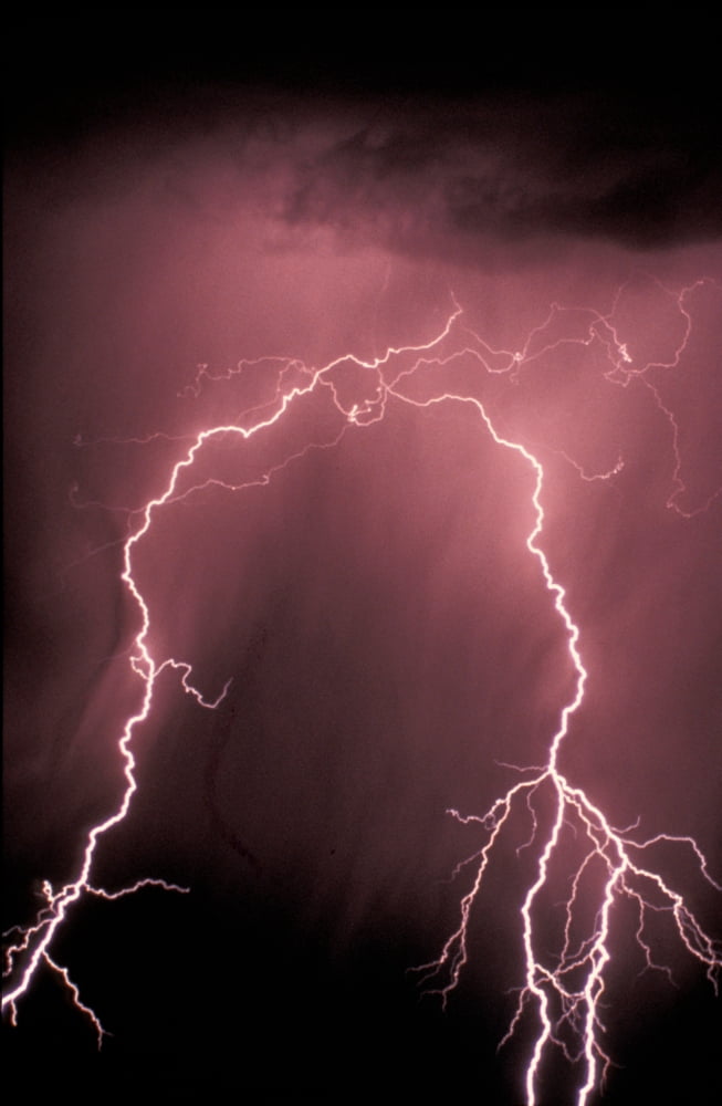 Thunder Storm in the Sky Canvas Art - Panoramic Images (18 x 24)