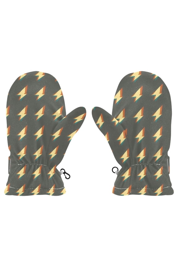 Thunder Strikes Cold Weather Mittens Cozy Gloves with Adjustable Fit Perfect for Outdoor Fun