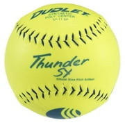 Thunder Sy Classic with Slow Pitch Yellow Softball
