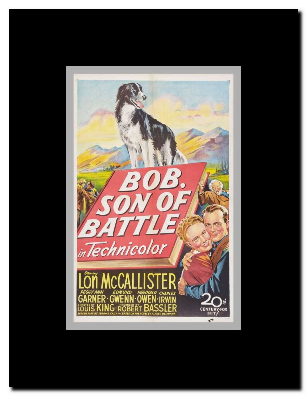 Thunder in the Valley Framed Movie Poster