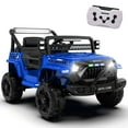 thumbnail image 1 of ThunderBolt 12V Ride on Electric Truck Car for Kids w/ Remote Control, 4 Wheel Suspension, USB, Bluetooth, Power Display, Battery Powered Ride on Toys, 1 of 12