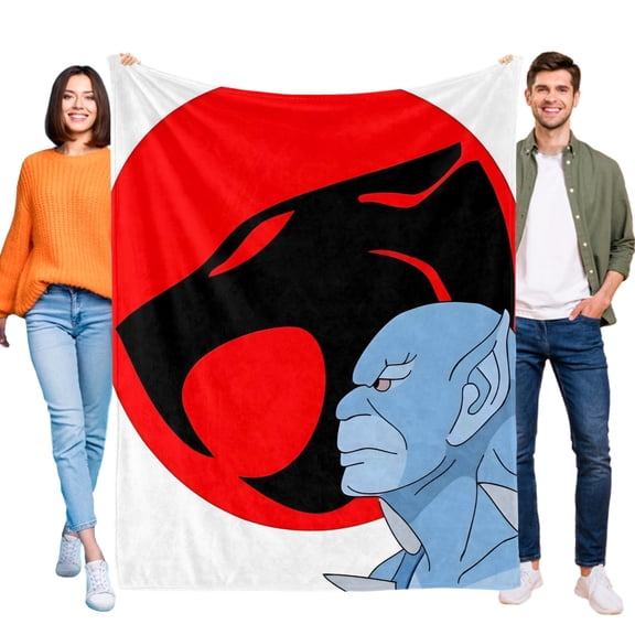 ThunderCats Flannel Blanket 39*59 inch Soft And Comfortable With Clear Patterns And Easy Cleaning