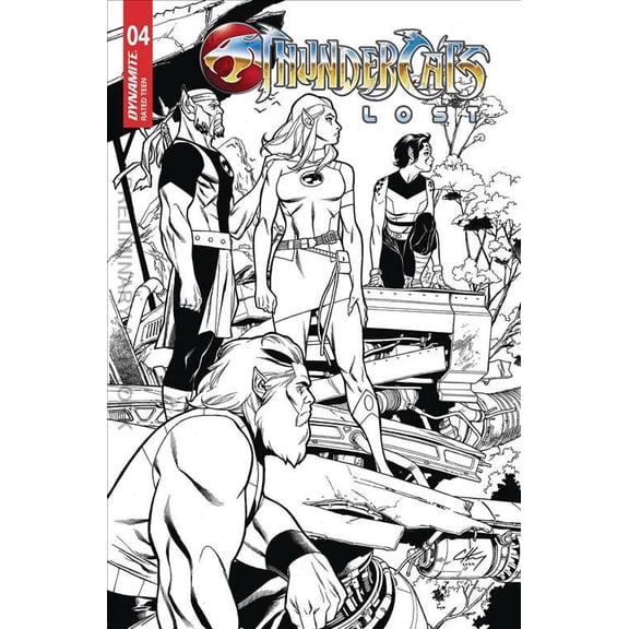 ThunderCats Lost #4H VF ; Dynamite Comic Book