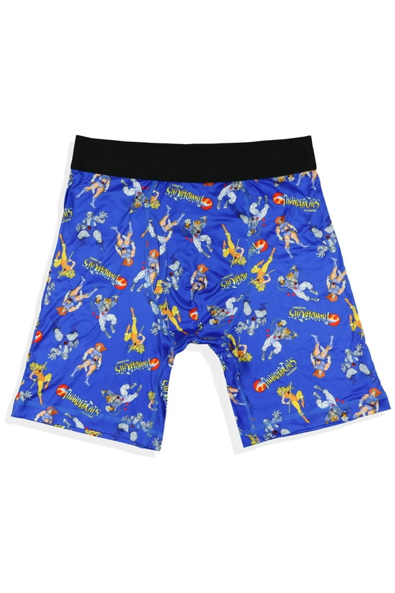 ThunderCats Men's Boxer Briefs Classic 80s Cartoon Lion-O Cheetara Tygra Panthro AOP Underwear