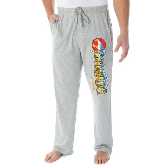 ThunderCats Men's Classic Cartoon Logo Adult Loungewear Sleep Pajama Pants