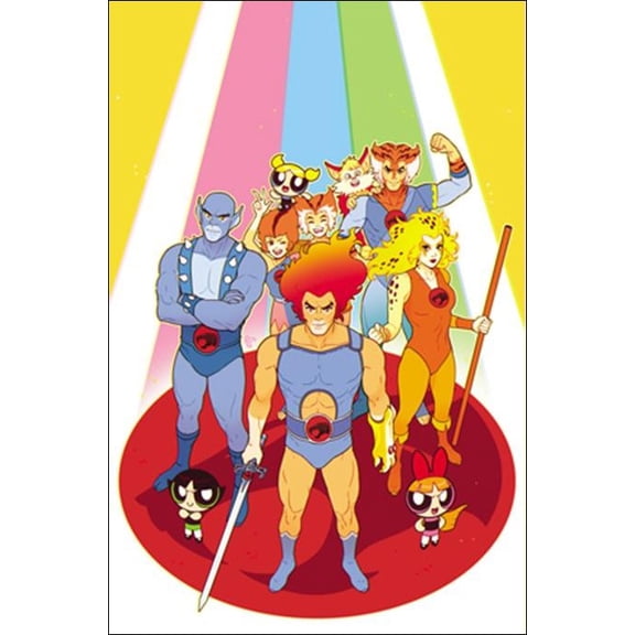 ThunderCats/Powerpuff Girls #4J VF ; Dynamite Comic Book