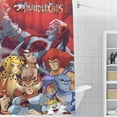 thumbnail image 1 of ThunderCats Shower Curtain 35*70.8 Inches Waterproof And Durable Vivid Patterns Instantly Elevates Bathroom Style, 1 of 5