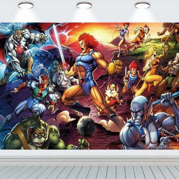 ThunderCats Taspestry Wall Decor Birthday Banner Backdrop Background Party Supplies Taspestry Poster
