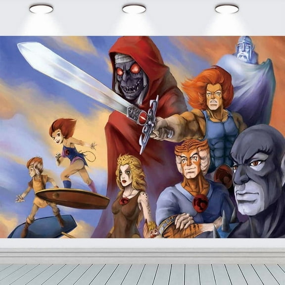 ThunderCats Taspestry Wall Decor Party Supplies Background BackdropBanner Poster Decor Decorations