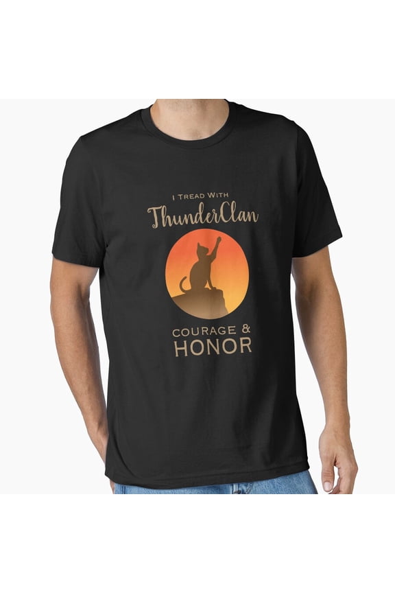 ThunderClan Cats Feline Clan Pride Forest Adventure Unisex T-Shirt, up to size 5XL