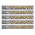 thumbnail image 1 of ThunderCraft Remastered Stickers. Brushed Metal Style - 10" long, 1 of 2