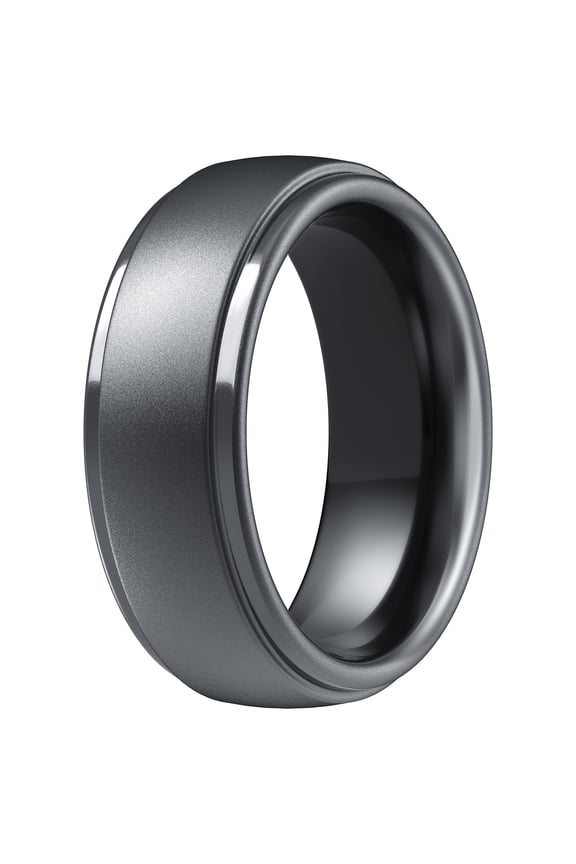 Silicone Men’s Wedding Rings, 10mm Wide 2.5mm Thick Rubber Wedding Bands
