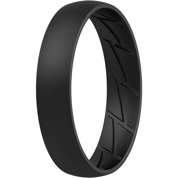 ThunderFit Silicone Rings for Him and Her, Rubber Engagement Bands Unisex - 1/4/7 Variety Multipack