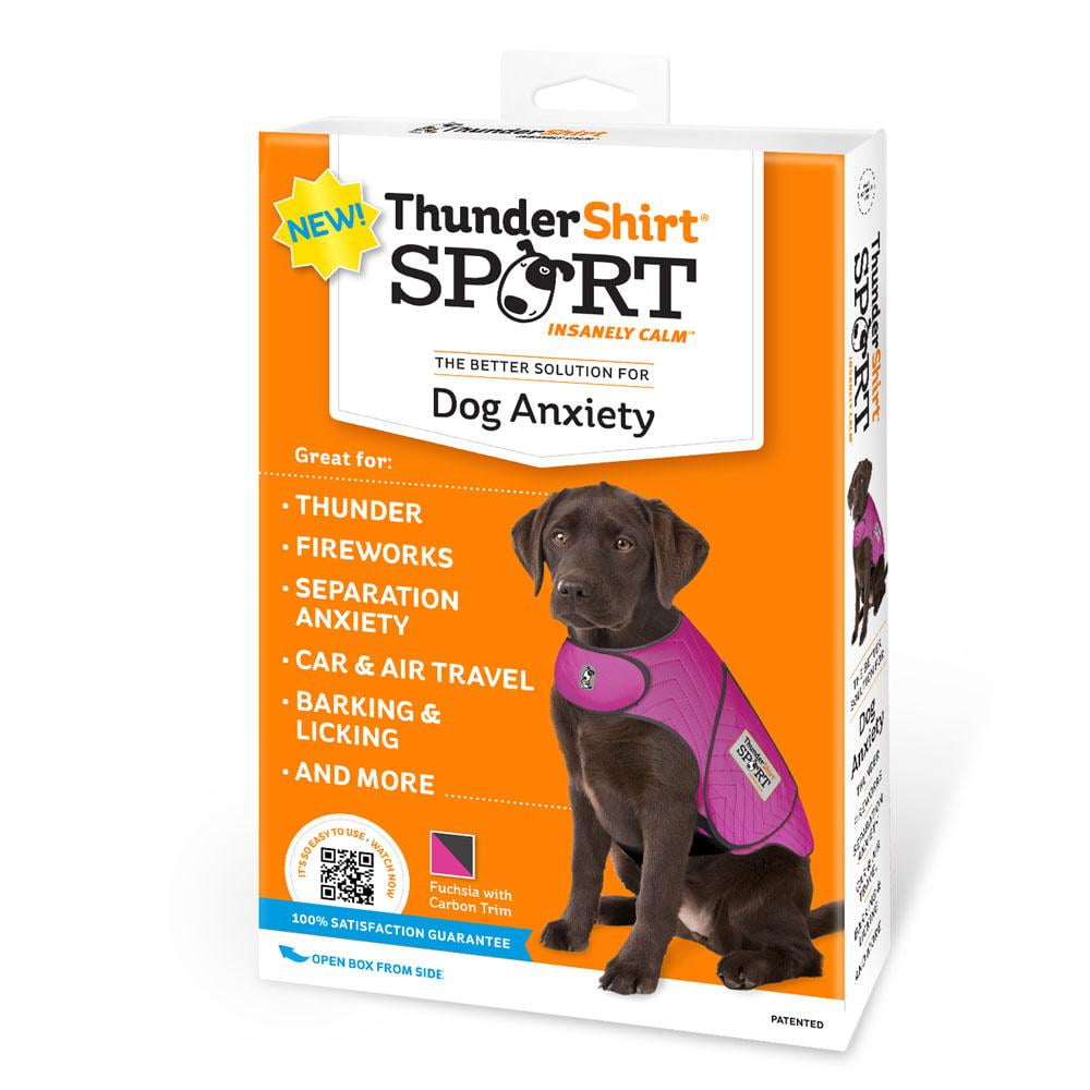 ThunderShirt Sport Anxiety Jacket for Dog Fuchsia Color XXLarge