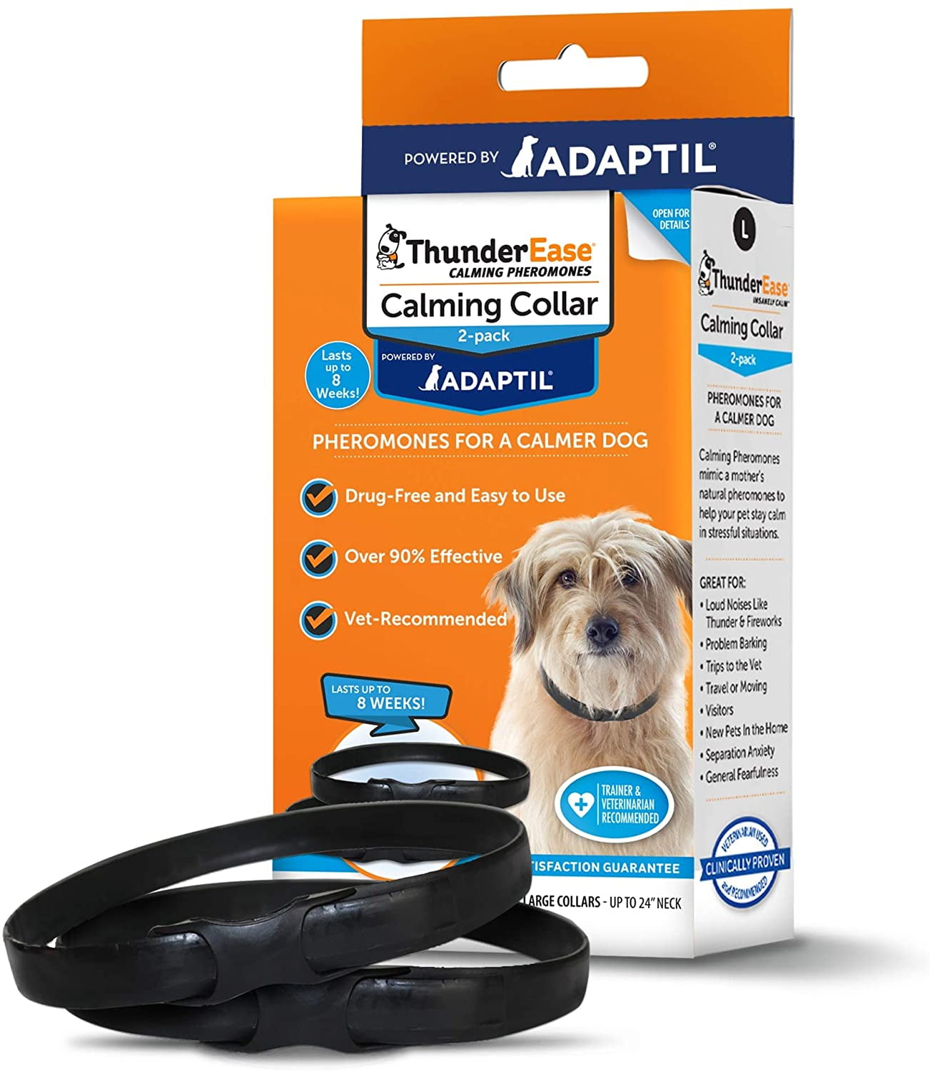 Thunderease calming 2025 collar reviews