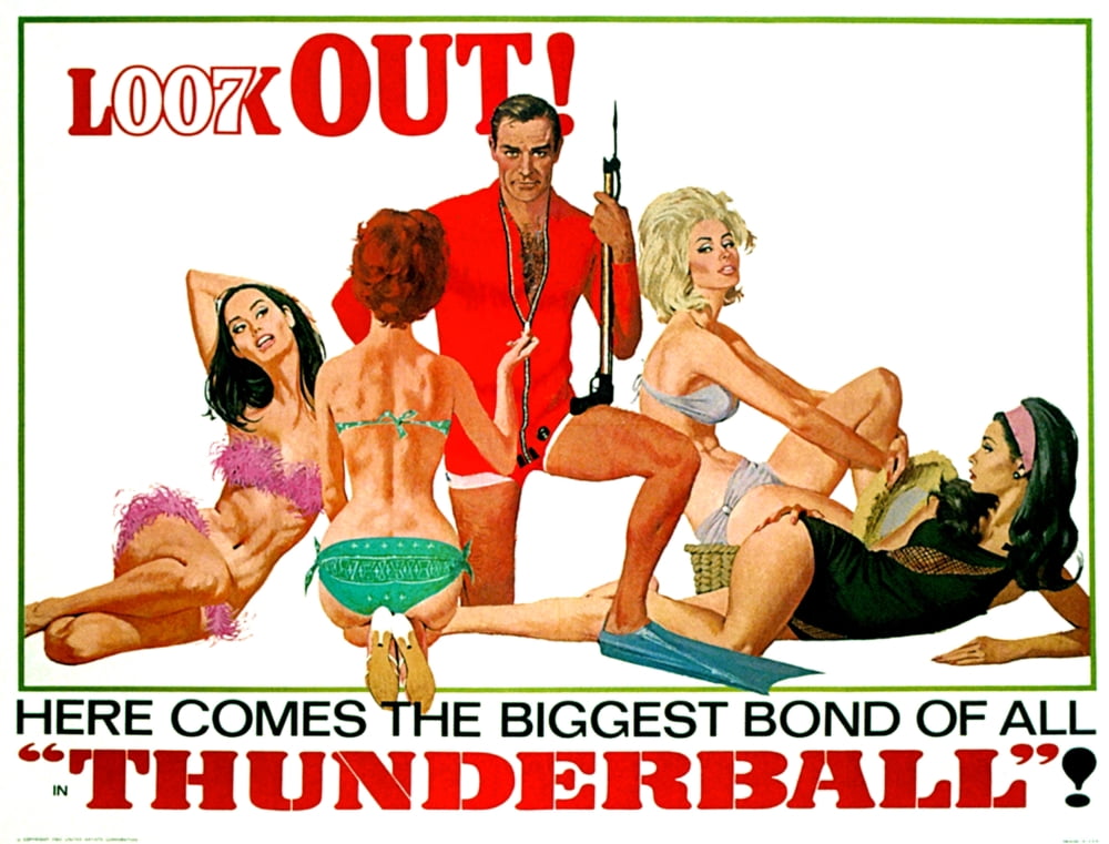 Thunderball Canvas Art -  (28 x 22)