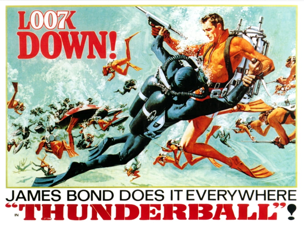 Thunderball Canvas Art - (28 x 22)
