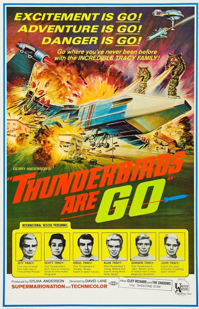 Thunderbards Are Go Canvas Art - (24 x 36)
