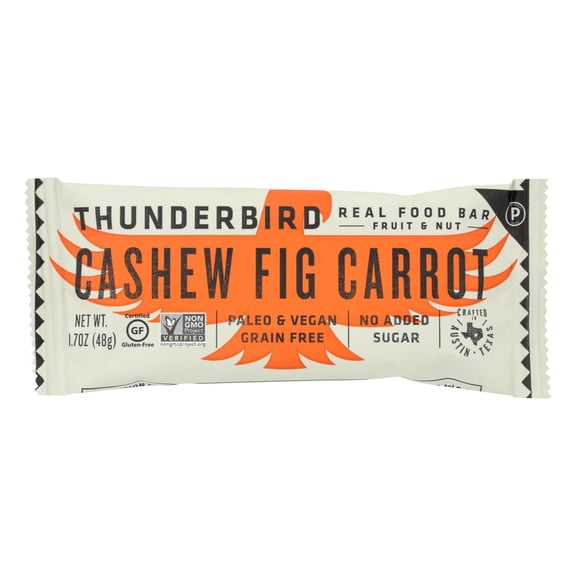 Bar Cashew Fig Carrot (Pack of 12)