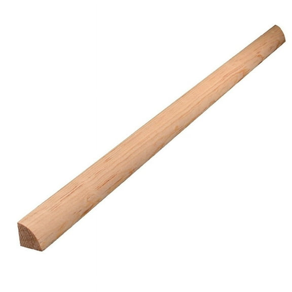 Thunderbird Forest Quarter Round 3/4 " X 3/4 " X 8 ' Solid Pine Bulk Case of 12
