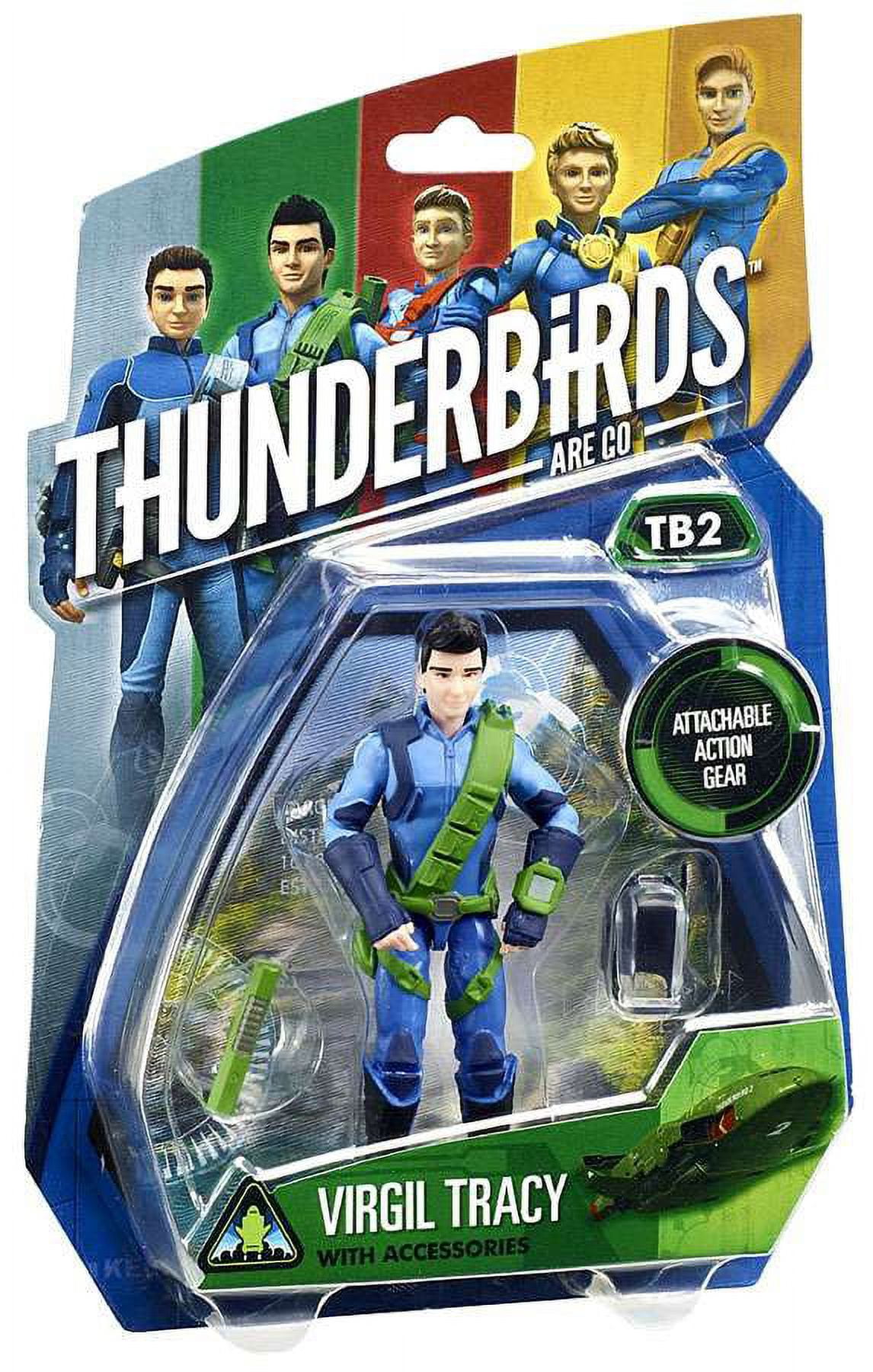 Thunderbirds Are Go Virgil Tracy Action Figure - Walmart.com
