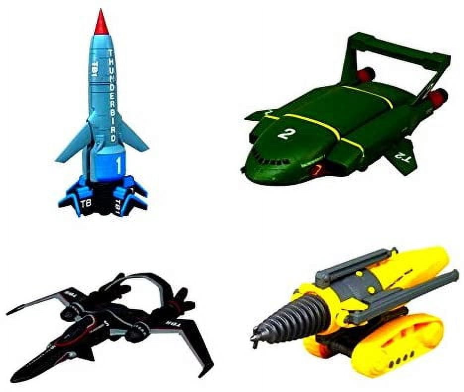 AOSHIMA Thunderbirds 3 & 5 Plastic Model Kit — International Rescue Electric Thunderbirds Vehicle Models