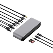 Thunderbolt 3 Dock Pro w/ Thunderbolt 3 Cable - USB-C Hub - USB-C Docking Station for MacOS & Windows, Dual 4K @60Hz, 40Gbps Transfer Speed, 85W Upstream Charging, w/ Ethernet, SD & Audio Ports