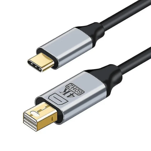 Thunderbolt 3, Usb-c To Dp Type-c Cable To Displayport 4k 60hz