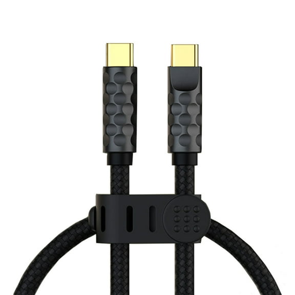 Thunderbolt 4 Cable 240W Fast Charging, USB C Cable, 40Gbps Data Transfer,8K HD Display Compatible for iPhone 17, iPad, MacBook, Galaxy, Tablets & Laptops 1.2m/4ft