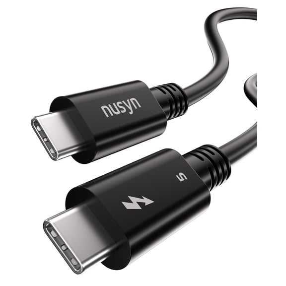 Thunderbolt 5 Cable, Intel Certified 3.3 FT USB C Cable, 240W Fast Charging, up to 120Gbps Bandwidth, 16K/8K Displays, Compatible with Thunderbolt 4, USB 4, USB C