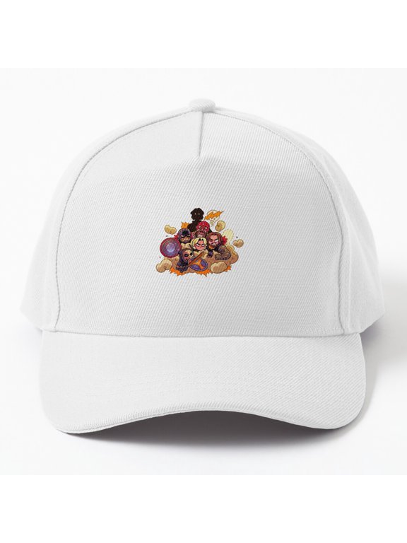Thunderbolt Cartoon Style Baseball Cap, Lightning Graphic Design, Classic Hat Style