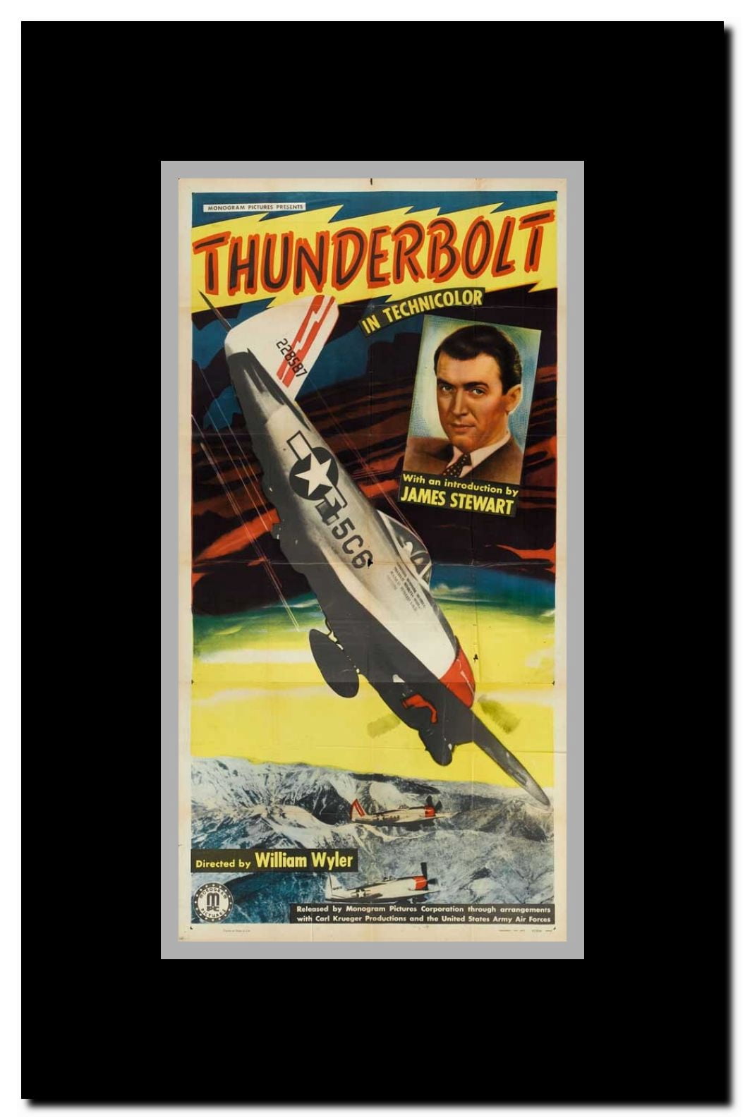 Thunderbolt Framed Movie Poster